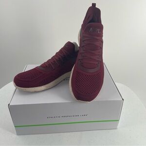 NIB APL Men’s Techloom Tracer Burgundy Beach Speckle Athletic Shoes Size 10